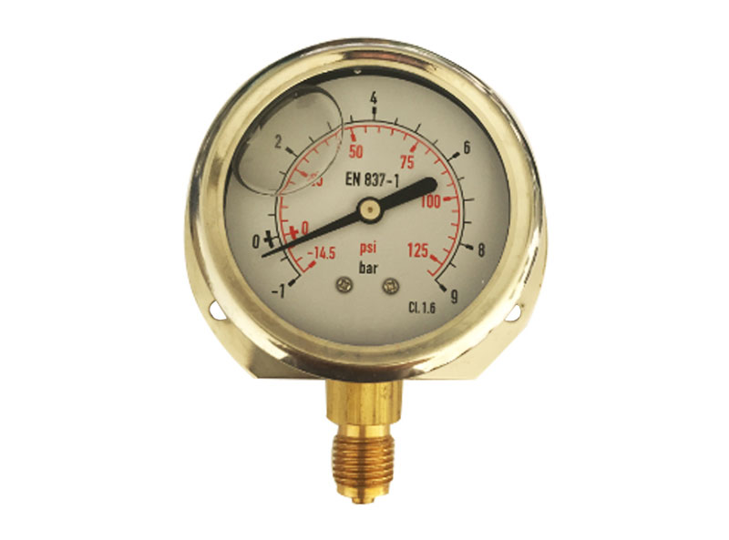 How accurate is a commercial pressure gauge?