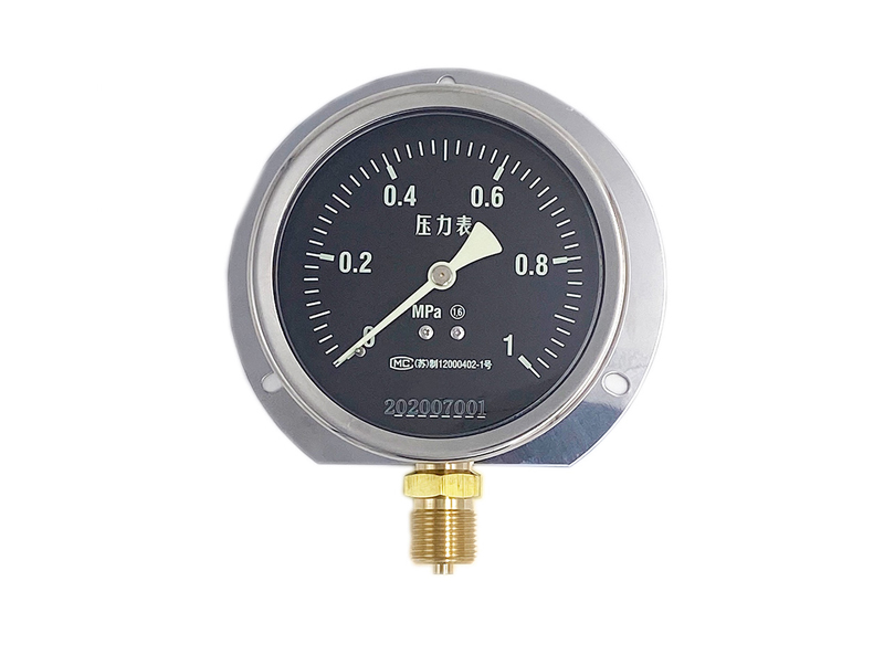 How do you troubleshoot a marine pressure gauge?