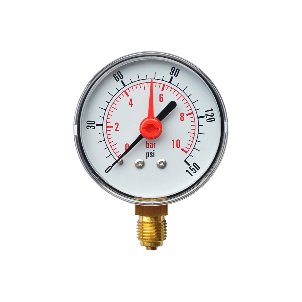 What is the normal pressure gauge?