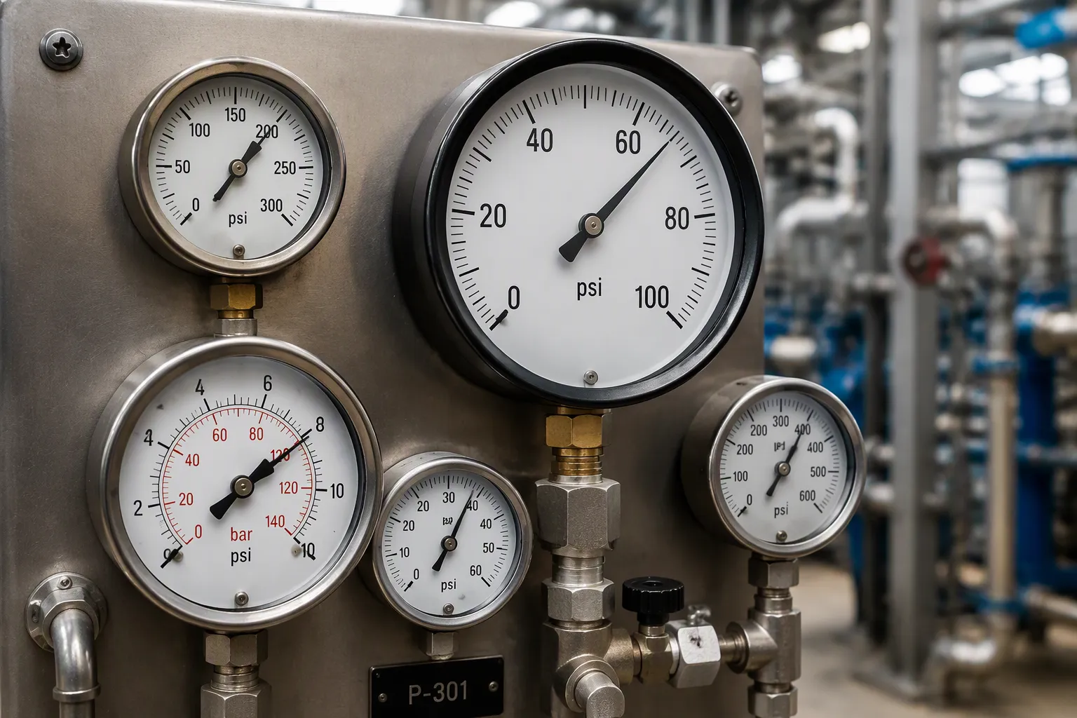 Different Types of Industrial Pressure Gauges