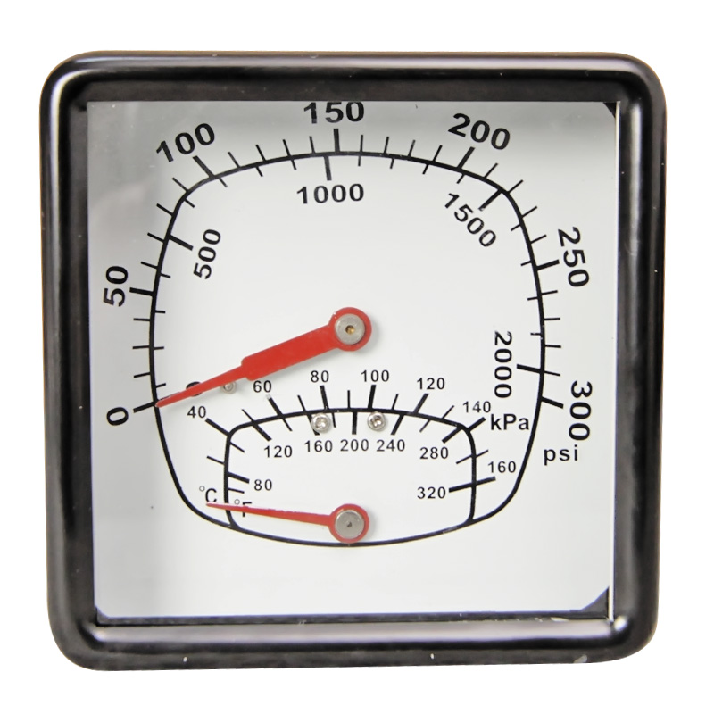 Pressure & Temperature Thermometer