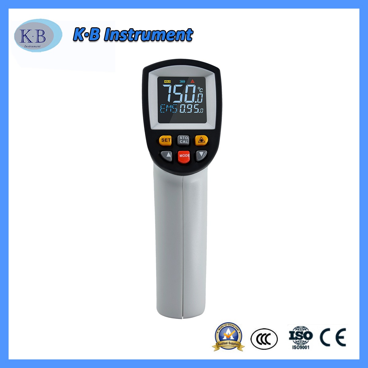 Non-contact Infrared thermometer -50+750C