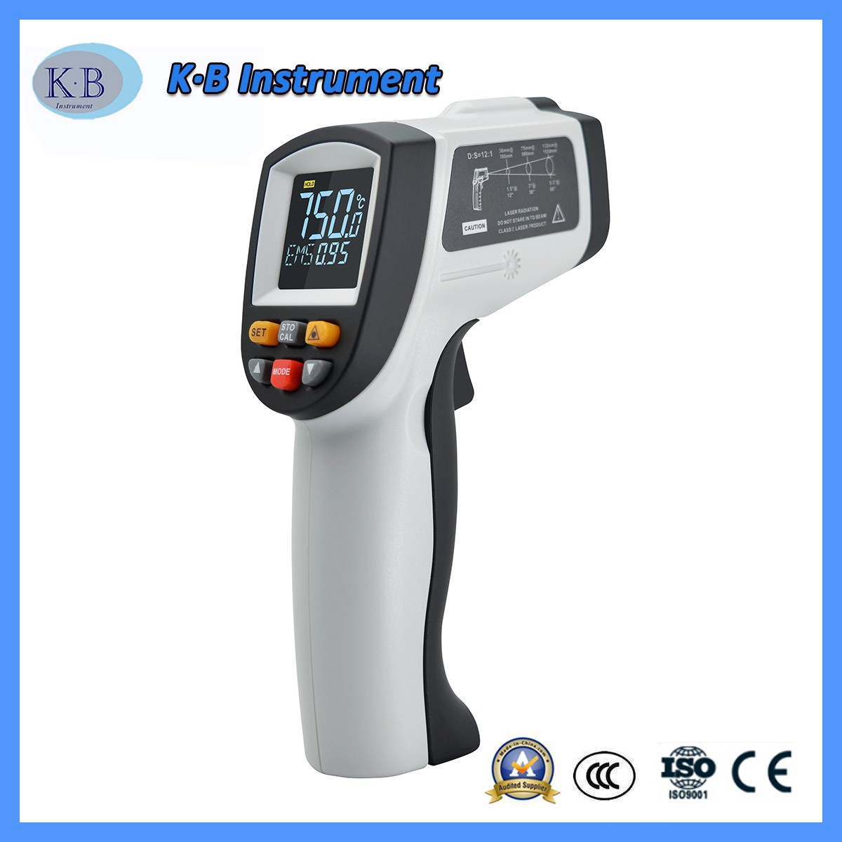 Non-contact Infrared thermometer -50+750C