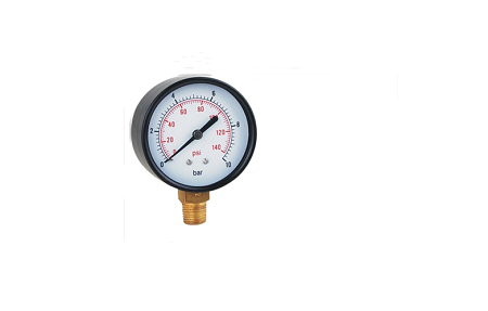 The correct method of commercial pressure gauge installation